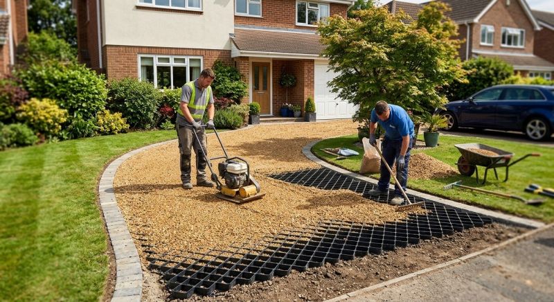 Parking Area Graveling in Calvert County, MD
